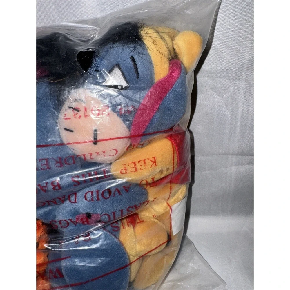 Disney Halloween Eeyore,Tigger‎ , Piglet And Pooh Bean Bag Toy Sealed